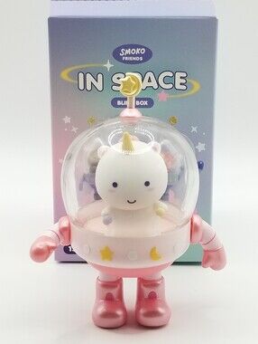 Smoko Friends In Space Blind Box Series: Elodie Unicorn Figure